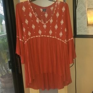 Bell Sleeve Torrid Top